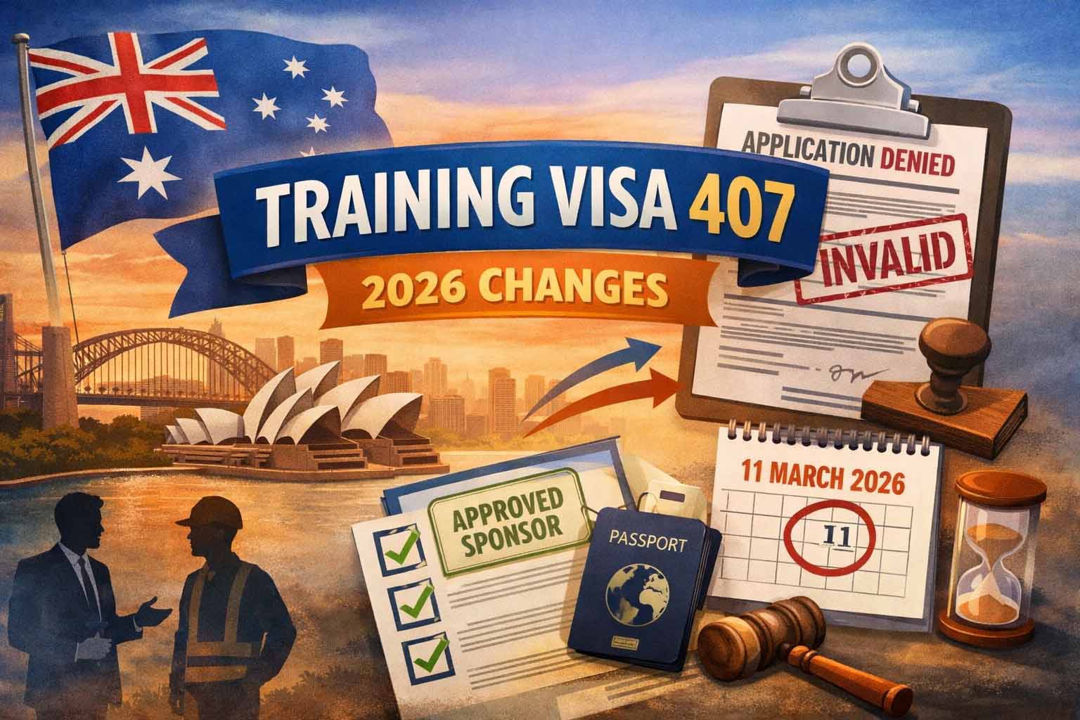 Australia Announces New Changes to Training Visa 407 Requirements