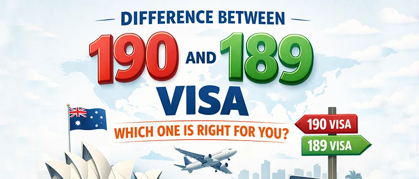 Difference Between 190 and 189 Visa: Which One Should You Choose?